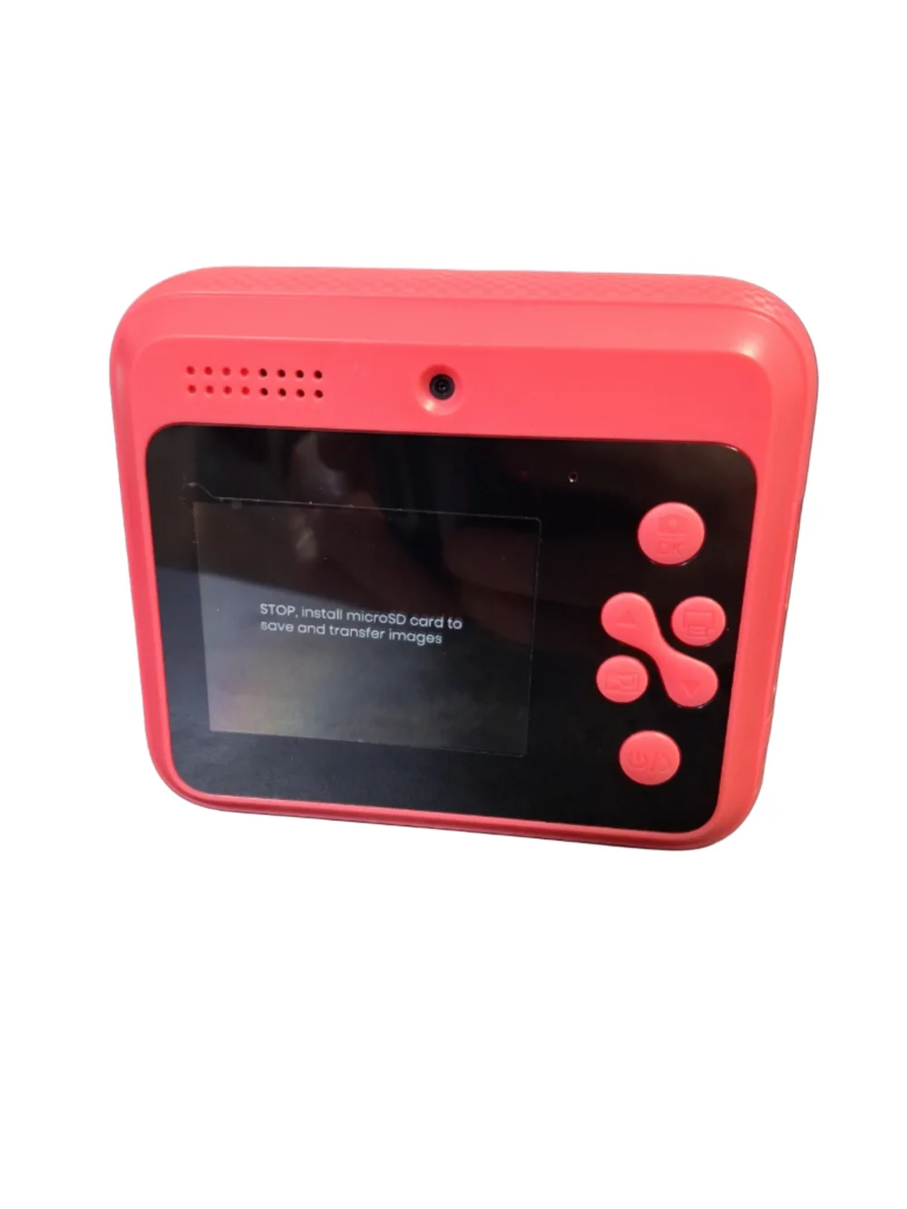 Gem Compact Pink Digital Camera With Thermal Instant Printing